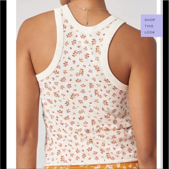 Sincerely Jules for Bandier The Willow Scoop Neck Cropped Tank Size S - Picture 3 of 10